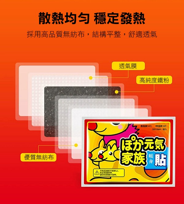 袋鼠貼式暖暖包 禮贈品 暖暖包批發